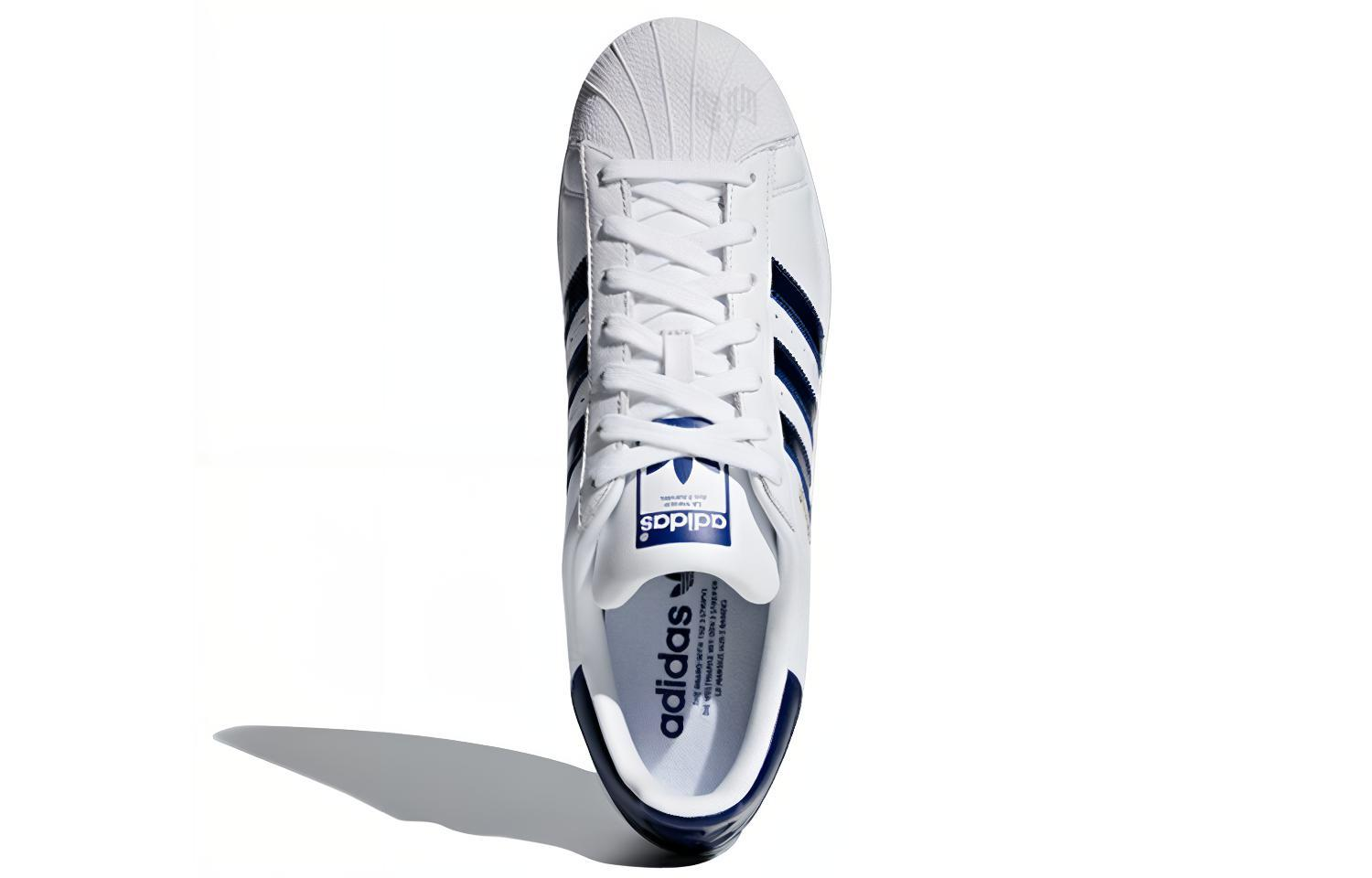 Кроссовки adidas Originals Superstar (синие) — 皇家蓝 — фото 4