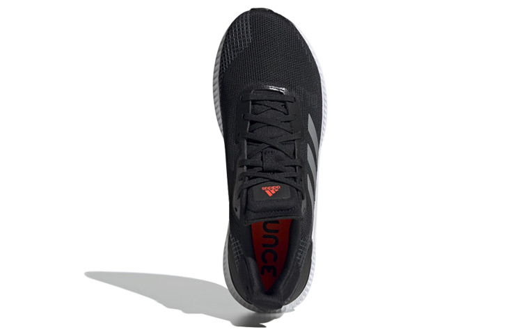 Мужские кроссовки adidas Solar Blaze (черный / серый / белый) — Чёрный / серый / белый — фото 4