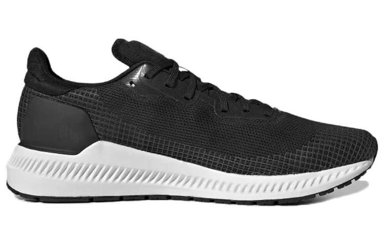 Мужские кроссовки adidas Solar Blaze (черно-серые) — Чёрный / серый — фото 2