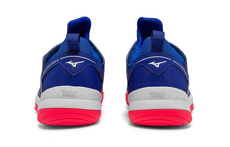 Кроссовки Mizuno Wave Fang Zero 2 (сине-белые) — фото 4
