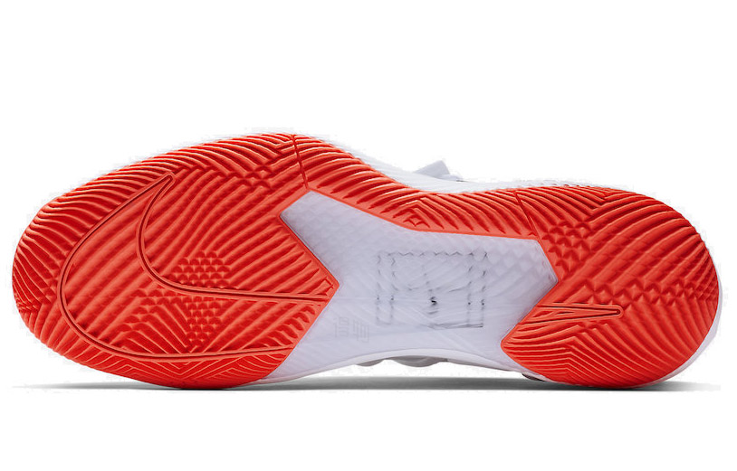 Кроссовки Nike Vapor X “Kyrie 5” (бело-красный) — фото 4
