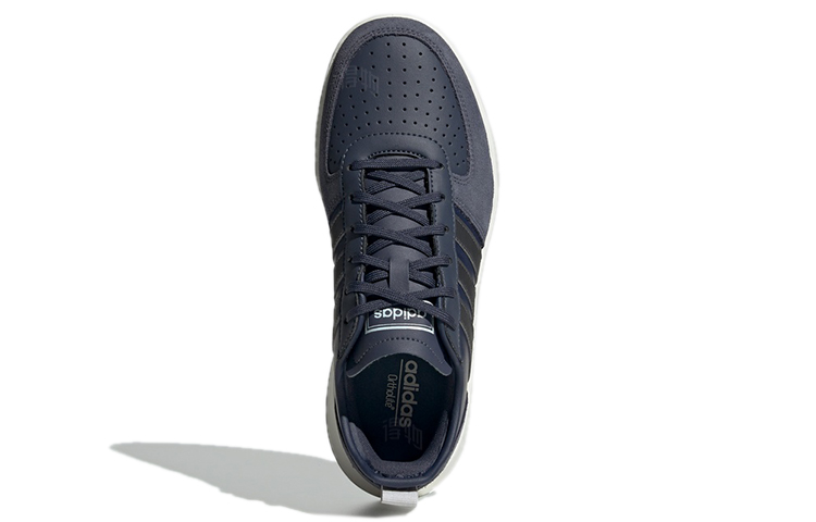 Женские кроссовки adidas Court80s (синие) — Синий / белый — фото 5