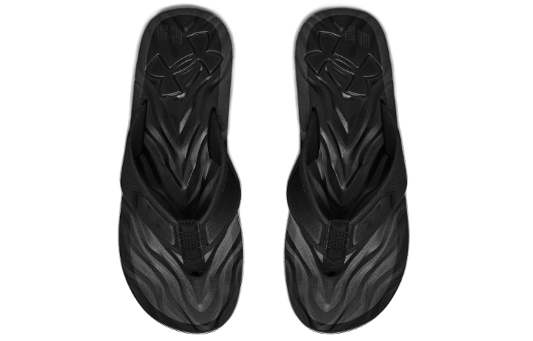 Шлепки Under Armour (черные) — фото 4