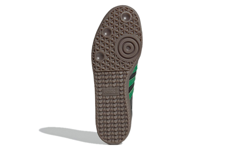 Кеды adidas originals x Wales Bonner Samba (черно-зеленые) — фото 6