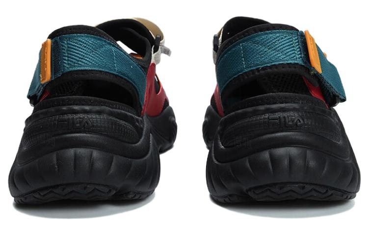 Мужские сандалии Fila FILA FUSION CONCH SANDAL (черно-оранжевые) — фото 4