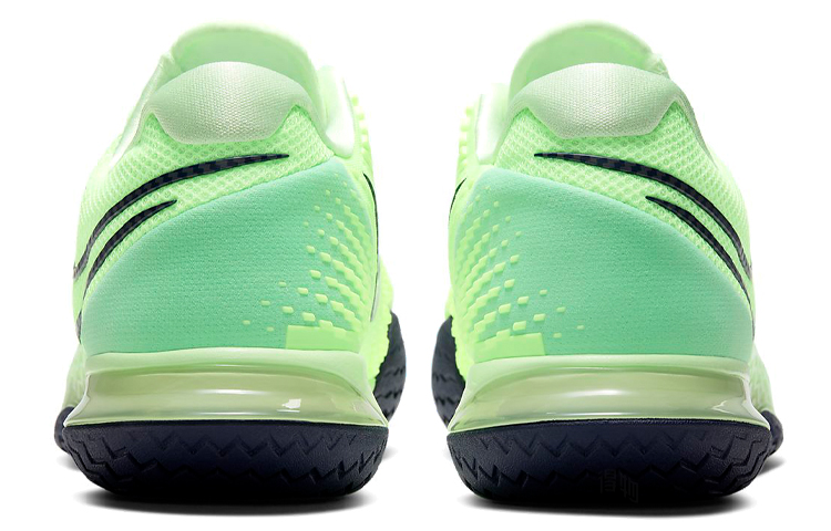Мужские кроссовки Nike Air Zoom Vapor Cage 4 (черно-зеленые) — фото 5
