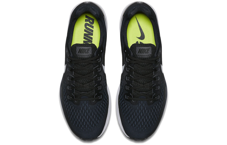 Мужские кроссовки Nike Air Zoom Pegasus 34 (черно-белые) — фото 4