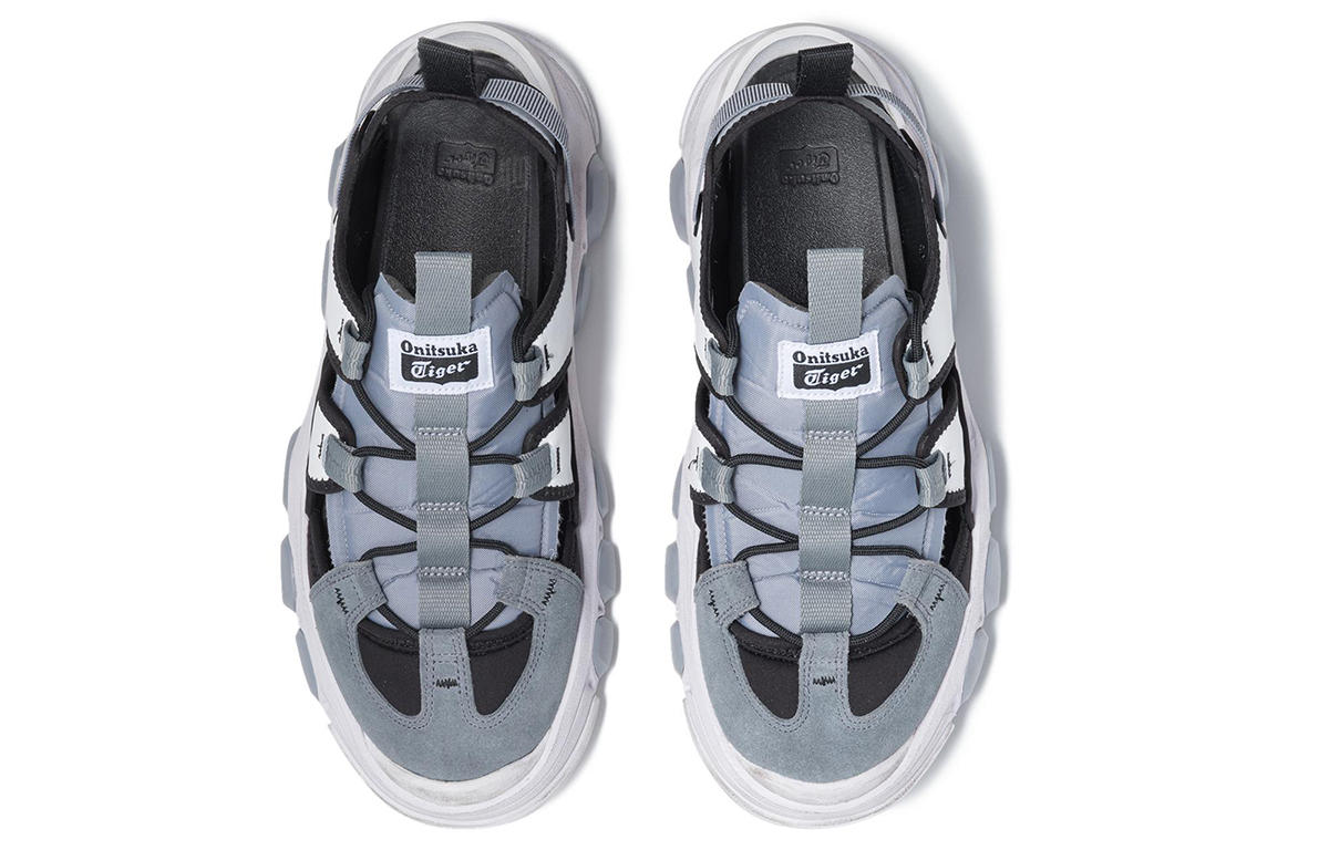 Сандалии Onitsuka Tiger Dentigre Cage (серые) — фото 4