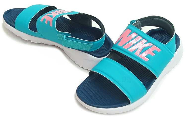 Женские сандалии Nike Tanjun Sandal (синие) — фото 4