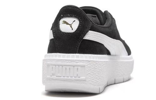 Женские кеды PUMA Platform Trace (черные) — Чёрный — фото 5