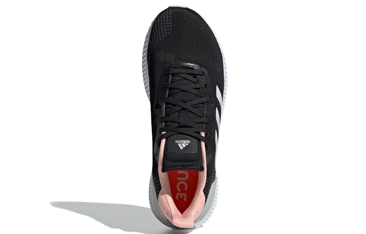 Женские кроссовки adidas Solar Blaze (черно-бело-розовые) — Чёрный / белый / розовый — фото 5
