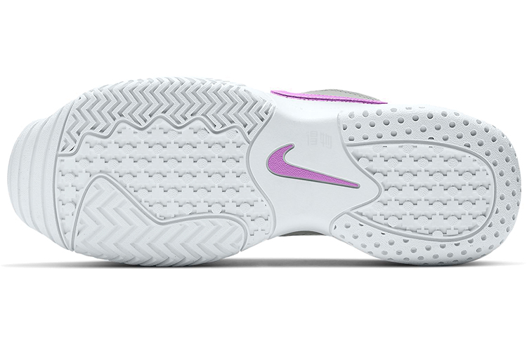 Женские кроссовки Nike Court Lite 2 (серо-фиолетовые) — Серыйфиолетовый — фото 3