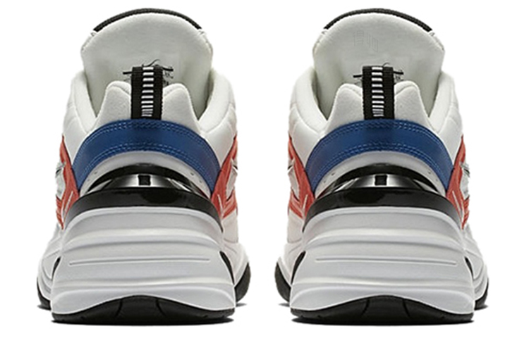 Кроссовки Nike Nike M2K Tekno Tekno Team Orange (бело-сине-оранжевые) — фото 4