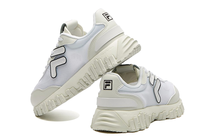Женские кроссовки FILA FUSION HERITAGE RUNNING (белые) — фото 5