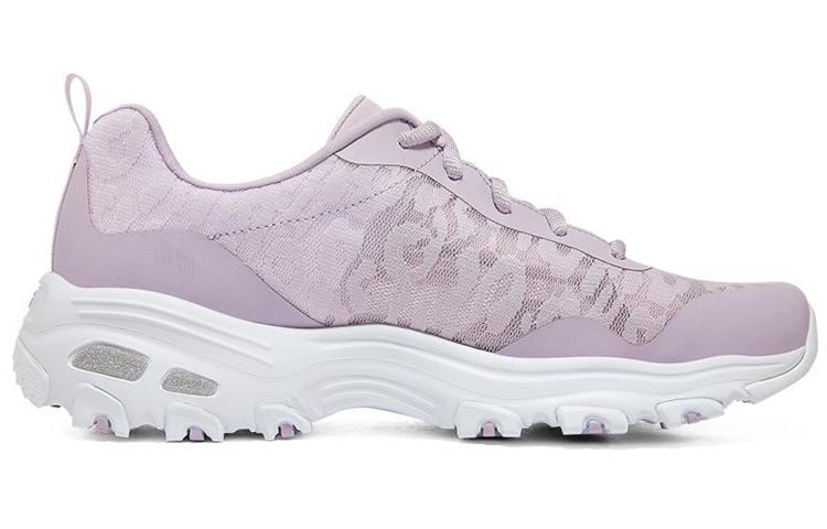 Женские кроссовки Skechers D'LITES 1.0 (лавандовые) — фото 2