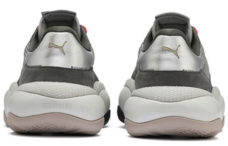 Кроссовки PUMA ALTERATION PN-2 (серо-серебристые) — фото 4