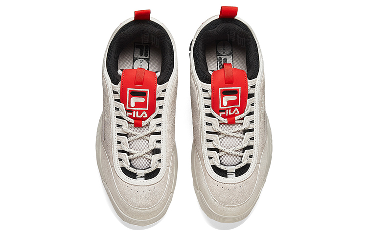 Женские кроссовки Fila Fusion Disruptor 2 (бело-серебристые) — фото 4