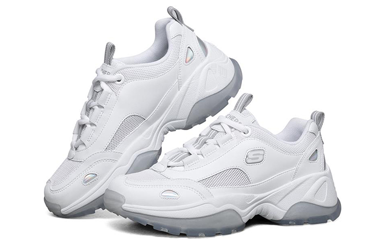 Женские кроссовки Skechers Kozmiks (белые) — фото 3