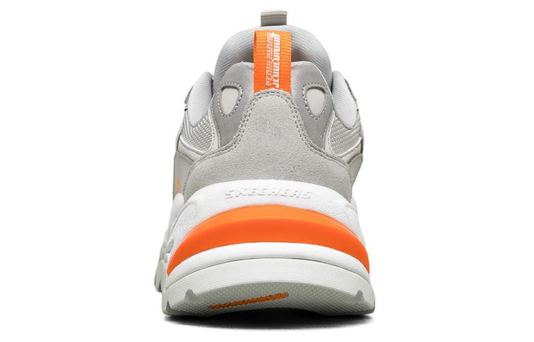 Женские кроссовки Skechers Stamina V2 (светло-серые) — Светло-серый — фото 4