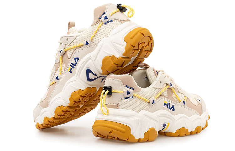 Женские кроссовки Fila FUSION (белые) — фото 4