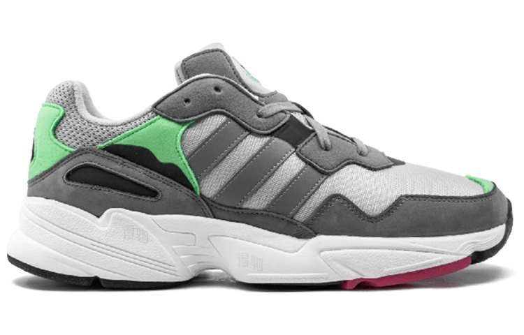 Кроссовки adidas Yung-96 (зеленый) — фото 2