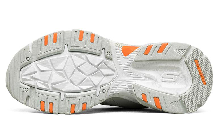 Женские кроссовки Skechers Stamina V2 (светло-серые) — Светло-серый — фото 5