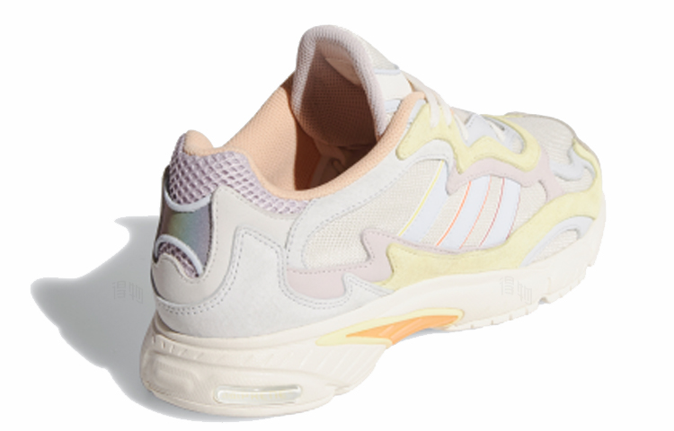 Унисекс кроссовки adidas originals (бело-желтый) — фото 4