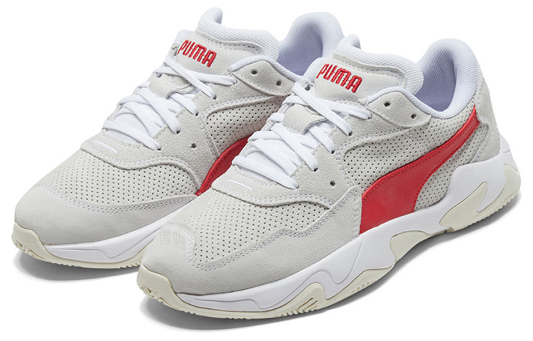 Кроссовки PUMA Storm STREET (бело-красные) — фото 2