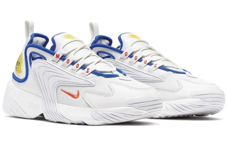 Унисекс кроссовки Nike Zoom 2K (бело-синие) — фото 3