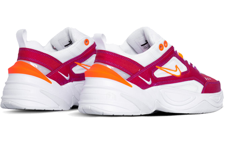 Женские кроссовки Nike M2K (бордово-белые) — фото 4
