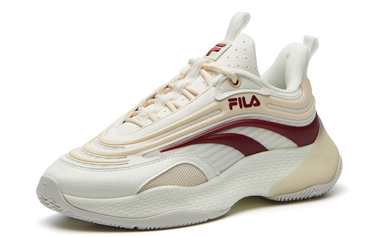 Женские кроссовки Fila Ray 2 (бежевый) — фото 2