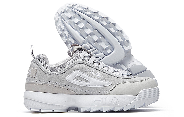 Женские кроссовки Fila Fusion Disruptor 2 (белые) — фото 4