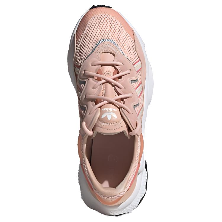 Женские кроссовки adidas originals Ozweego (розовый) — фото 3