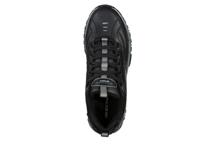 Мужские кроссовки Skechers Energy (черно-серые) — Чёрный / серый — фото 3