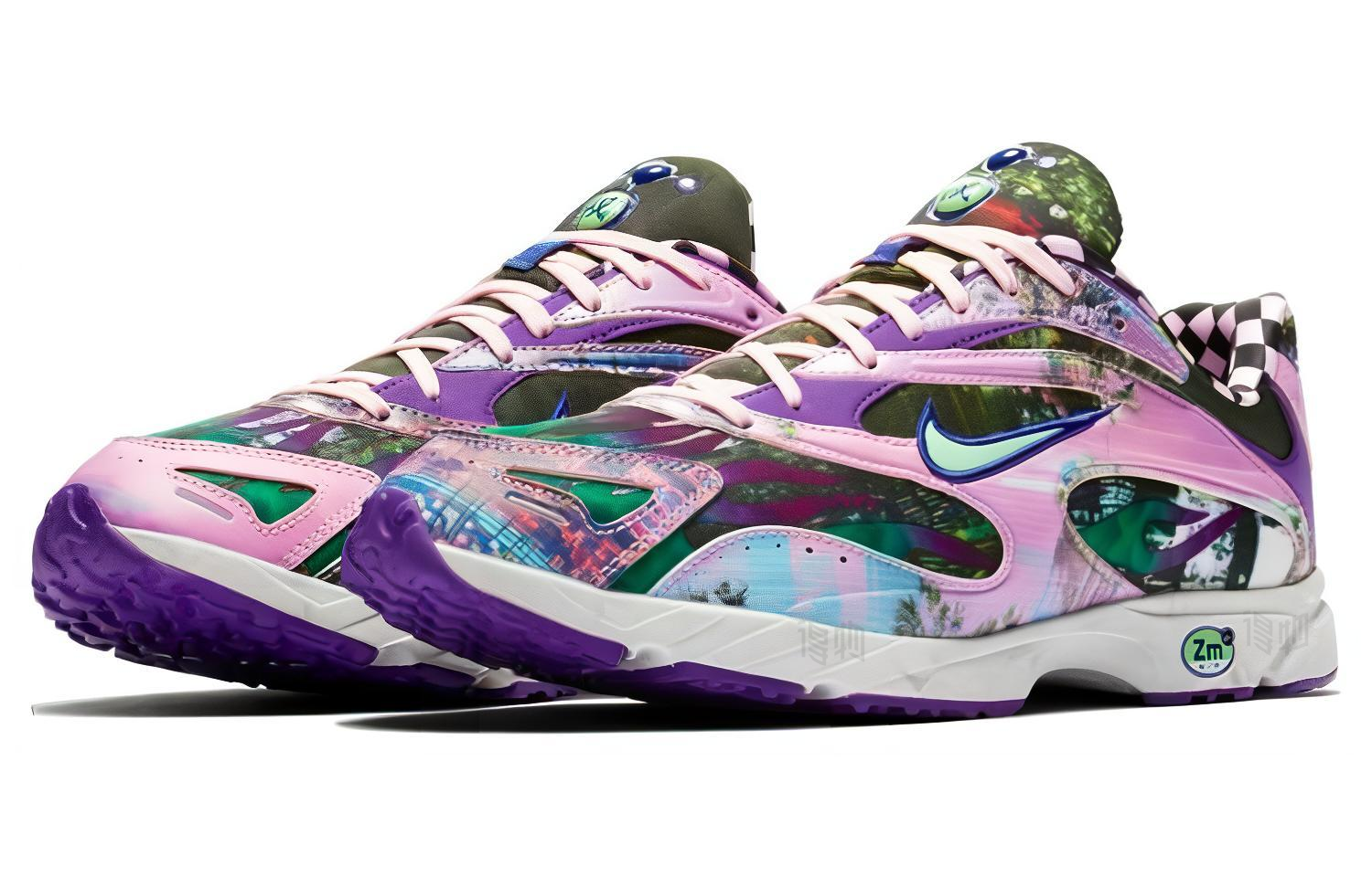 Мужские кроссовки Nike Zm Streak Spectrum Plus Purple (фиолетовые) — Фиолетовый — фото 3