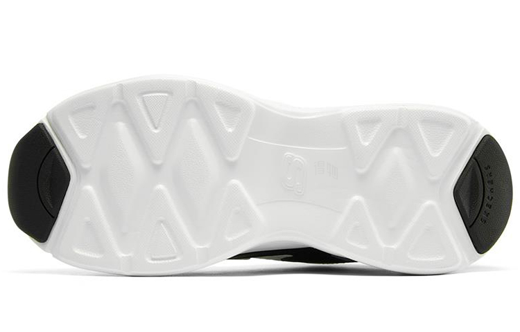 Женские кроссовки Skechers D'LITES AIRY (бело-серо-зеленый) — фото 5