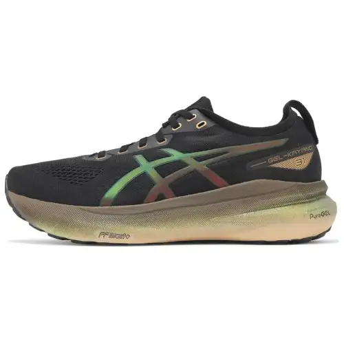 ASICS Gel Kayano 31 Mesh Abrasion Resistant Breathable Low top Running Shoes Men's Black