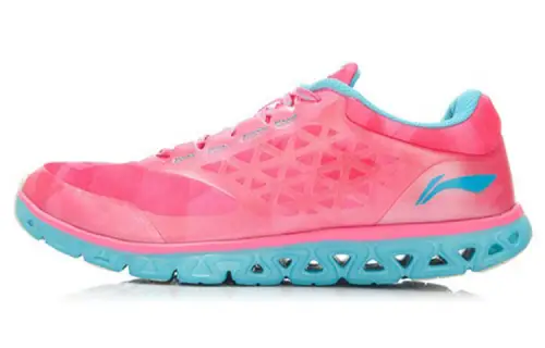 Li Ning Running Shoes Women's Low Top Pink/Blue