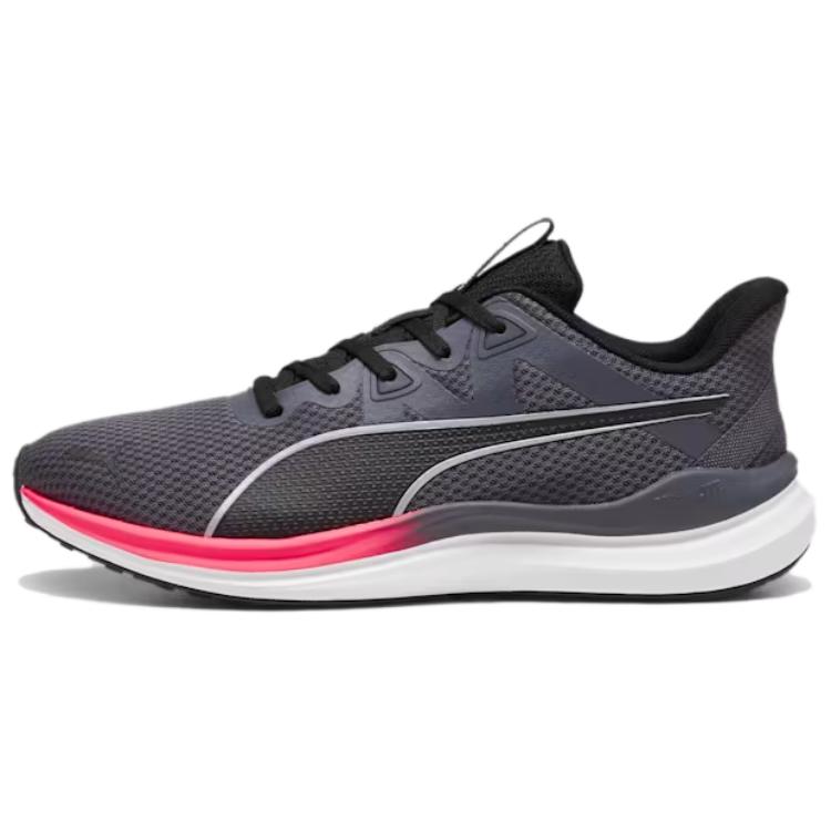 PUMA Reflect Lite Soft And Comfortable Slip Resistant Abrasion Resistant Low top Running Shoes Men's Gray