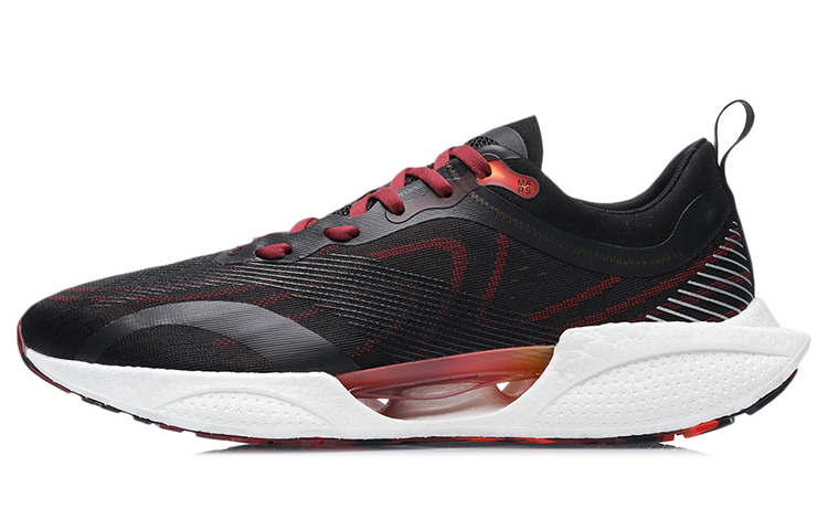 LiNing Li Ning Super Light 18 䨻 Mars Low Top Running Shoes Women's Black Red