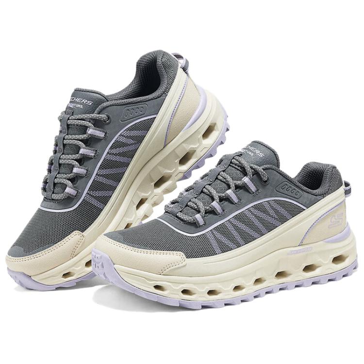 Skechers GLIDE STEP At Soft And Comfortable Low top Outdoor Shoes Women’s Beige Gray