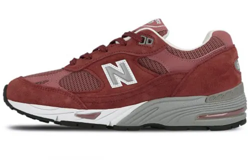 New Balance 991 Shoes Red Women's