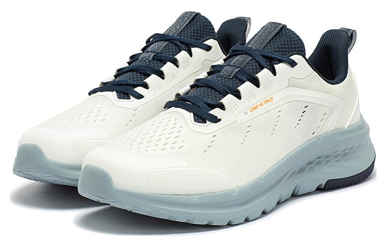 361° Comfortable Cushioning Abrasion Resistant Cushioning, Wear Resistant Low top Running Shoes Men’s White Blue