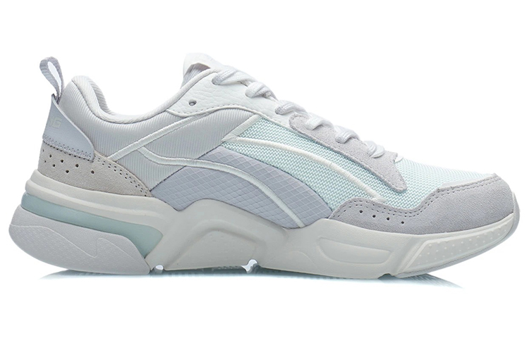 Li Ning Textile, Synthetic Leather Soft Cushioning Breathable Abrasion Resistant Slip Resistant Low top Running Shoes