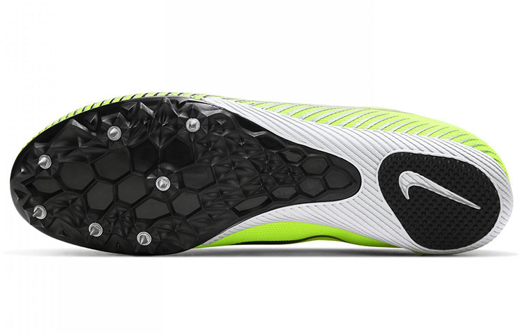 Кроссовки Nike Zoom Rival M 9 (желто-черные) — фото 6