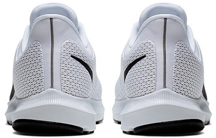 Мужские кроссовки Nike Quest 2 (черно-белые) — Чёрныйбелый — фото 4