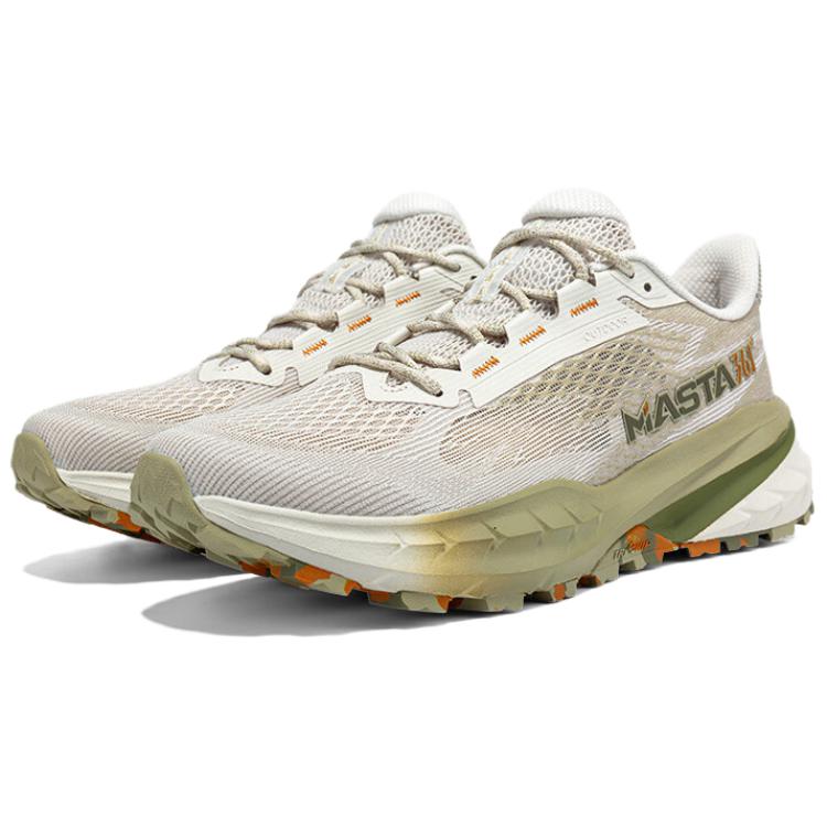 361° Abrasion Resistant Slip Resistant Low top Outdoor Shoes Men’s Beige Green