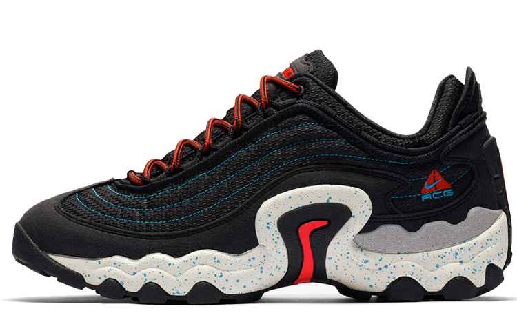 Nike Air Skarn Black Habanero Red