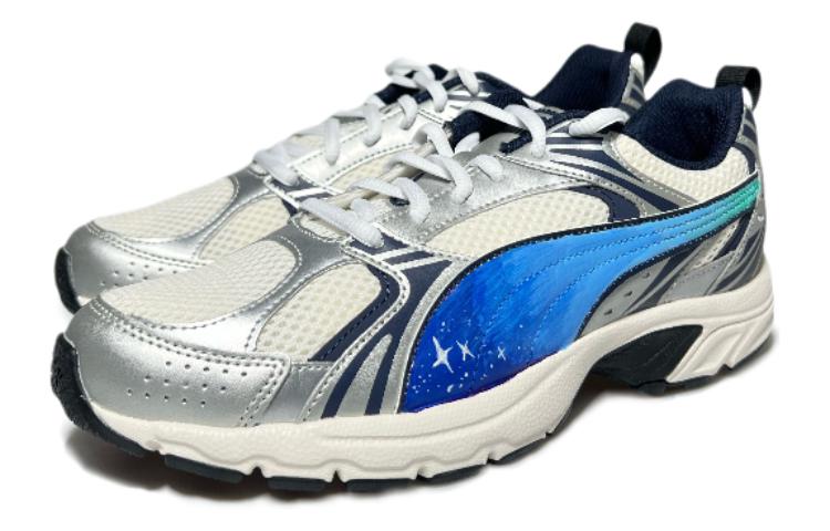 PUMA Milenio Slip Resistant Breathable Coverage Support Low top Running Shoes Unisex Gray