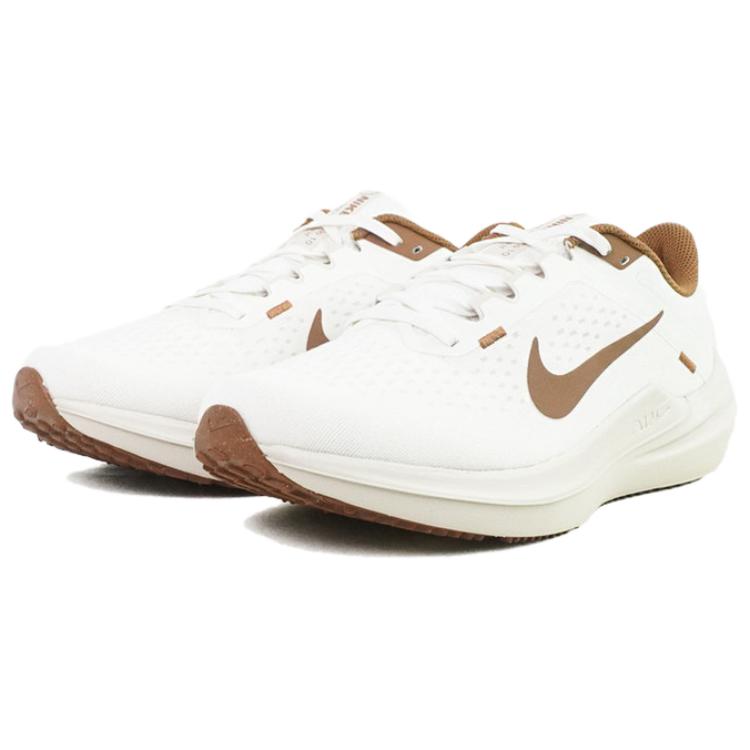Nike Air Winflo 10 Fabric Cushioning, Wear Resistant Low top Casual Running Shoes Men’s White